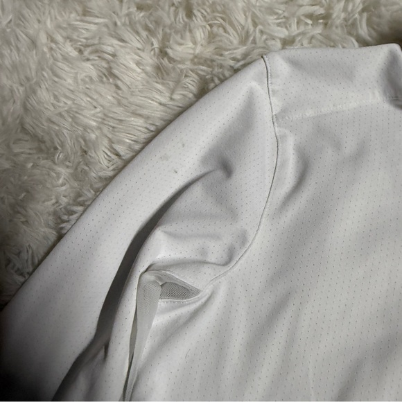 Child’s M White Beacon Hill Long Sleeve Horseback Riding Show Shirt - Picture 5 of 6